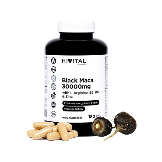 Maca negra Hivital 180 cápsulas