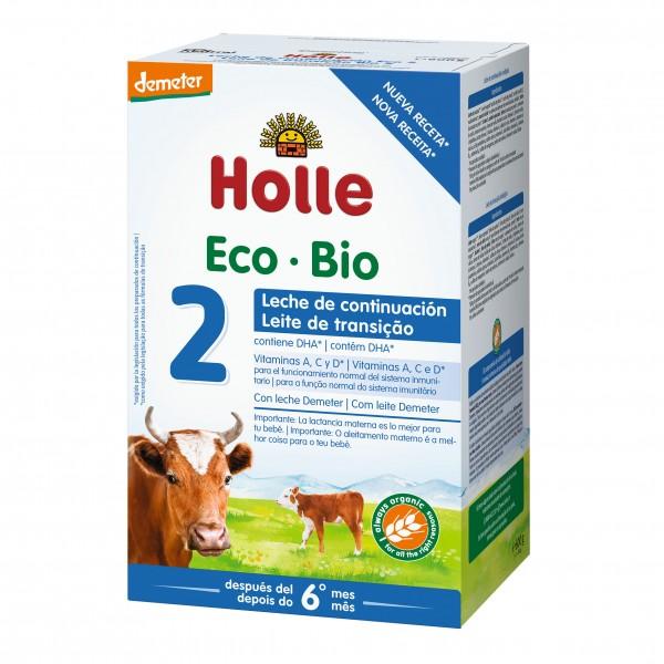 Leche de Continuación nº 2 (+6 meses) Ecológica Holle 600 g