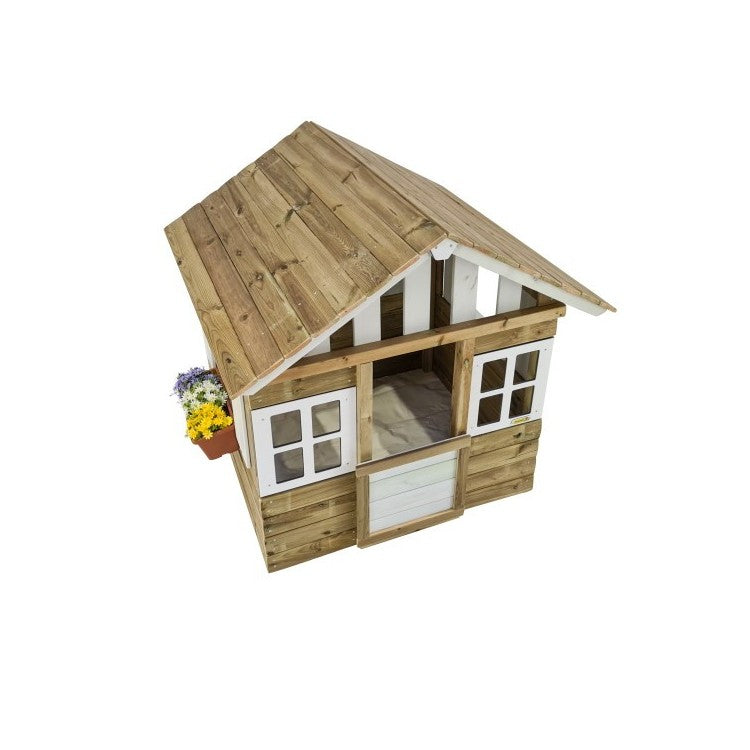 Casita De Madera Masgames Lollipop Blanca.