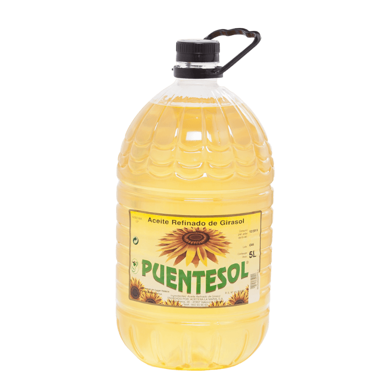 Puentesol Refinado De Girasol 5 L Pet