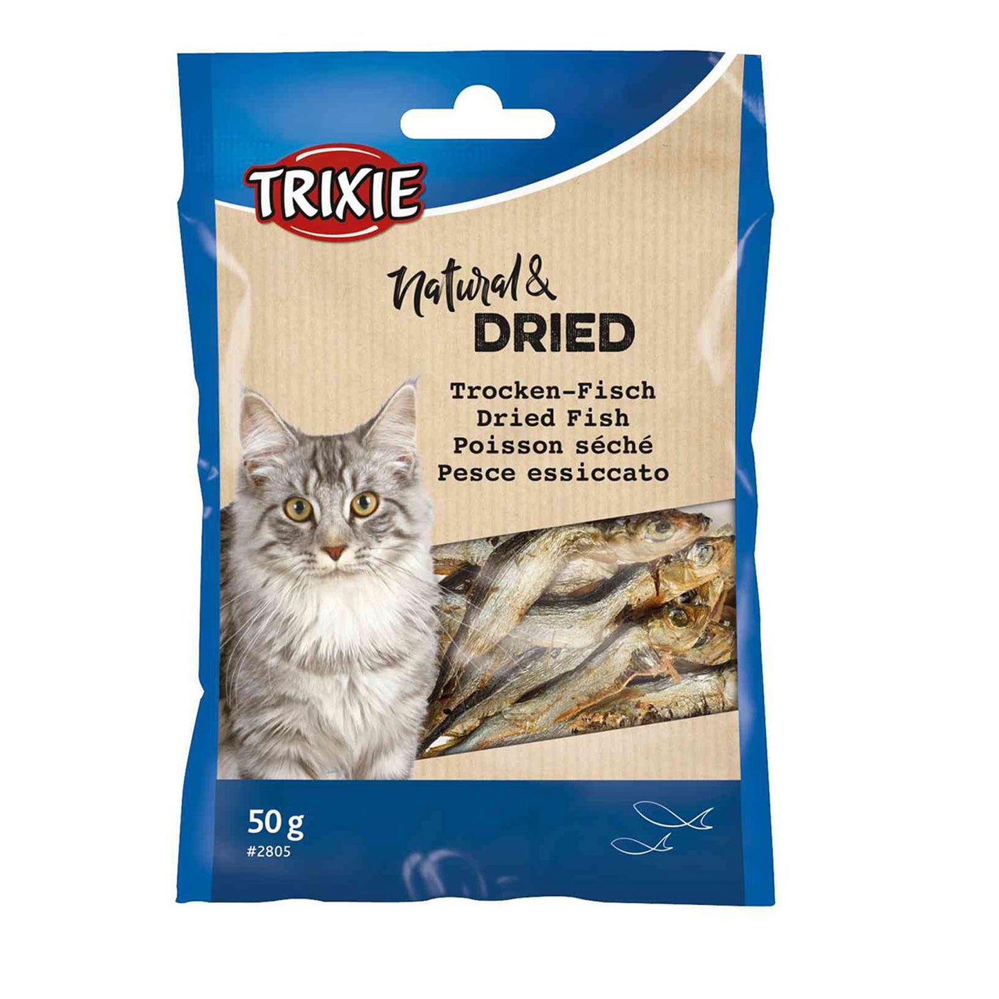 Trixie Anchoas secas para gatos, 50 g