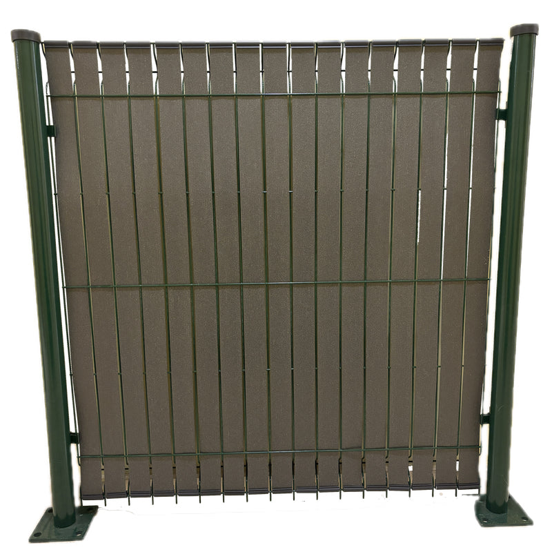 Banda Ocultación Valla Ecovizio 60m X 48mm Antracita_5