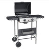 Barbacoa Gas 2 Quemadores Annika Acero 105 X 49 X 100 Cm Ldk Garden
