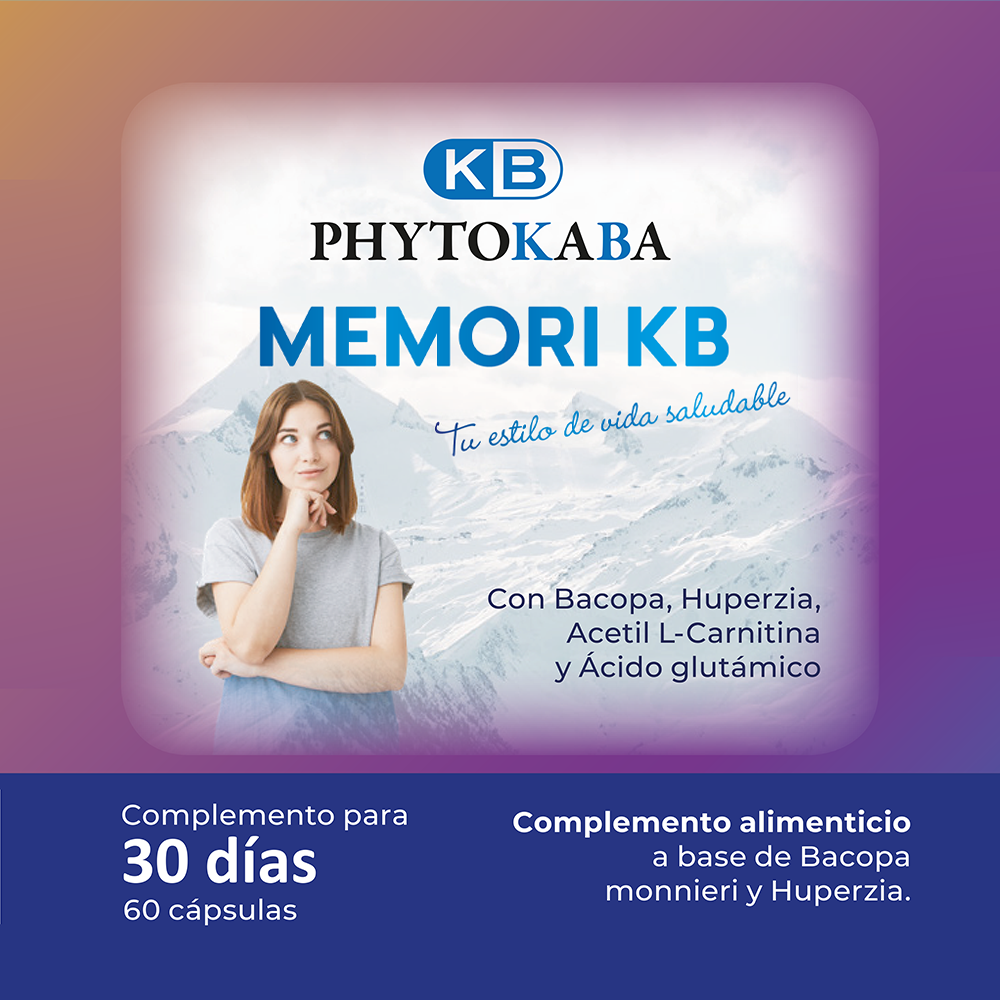 Memori Kb 60 Cápsulas Con Bacopa Y Huperzia. Cognitivo_2