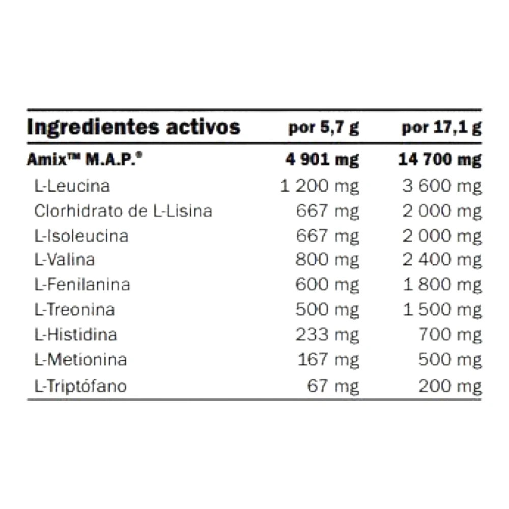 Map Muscle Powder - 344g - Naranja Cola - Esenciales E Hidrolizados - Amixpro® Series_1