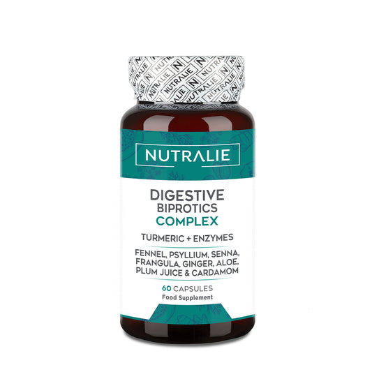 Probiótico Digestivo Complex + Cúrcuma, Nutralie, 60 Cápsulas