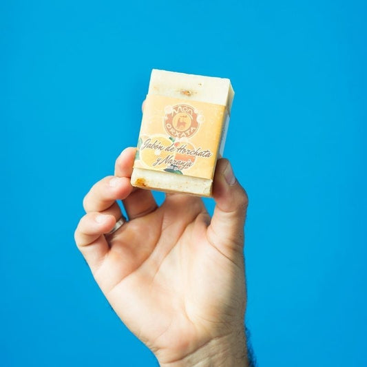 Jabón Natural y Naranja de Aceite de Chufa Ecológica Mon Orxata 100 g