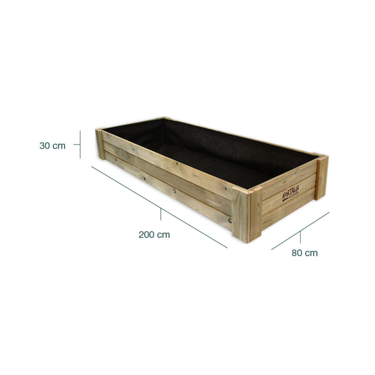 Cajonera de cultivo Box XXL30 Hortalia 390 L