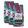 Pack 3x Café en grano Eco 100% Arábica Planeta Huerto 1 Kg