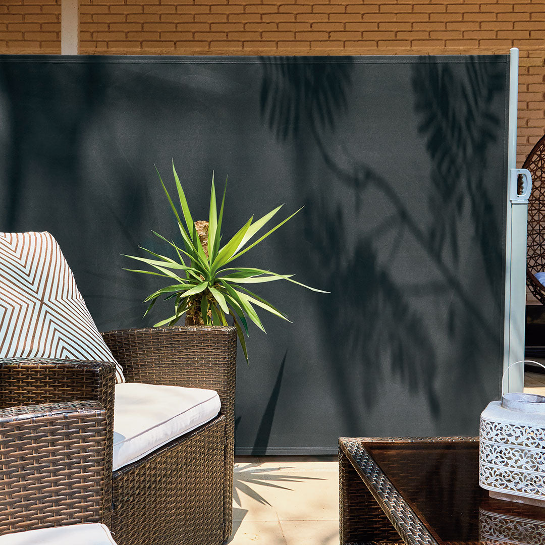Separador De Ambiente Extensible Doble Para Terrazas Y Jardines 1,6x3 M / Multicolor_4
