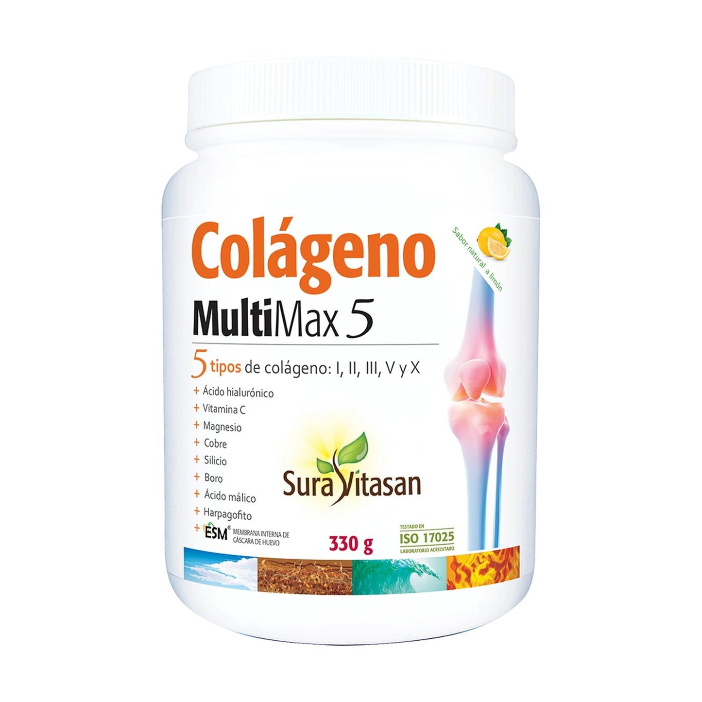 Colágeno Multi Max 5  Sura Vitasan 330 gr