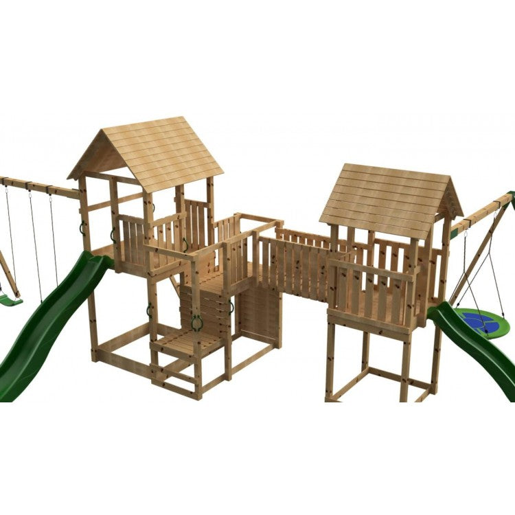 Parque Infantil Masgames Himalaya Madison: Puente De Madera._3