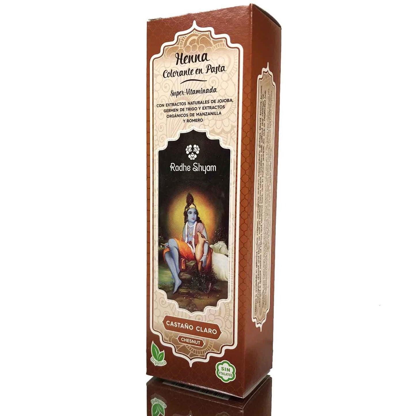 Henna Pasta Castaño Claro Radhe 200 Ml Radhe