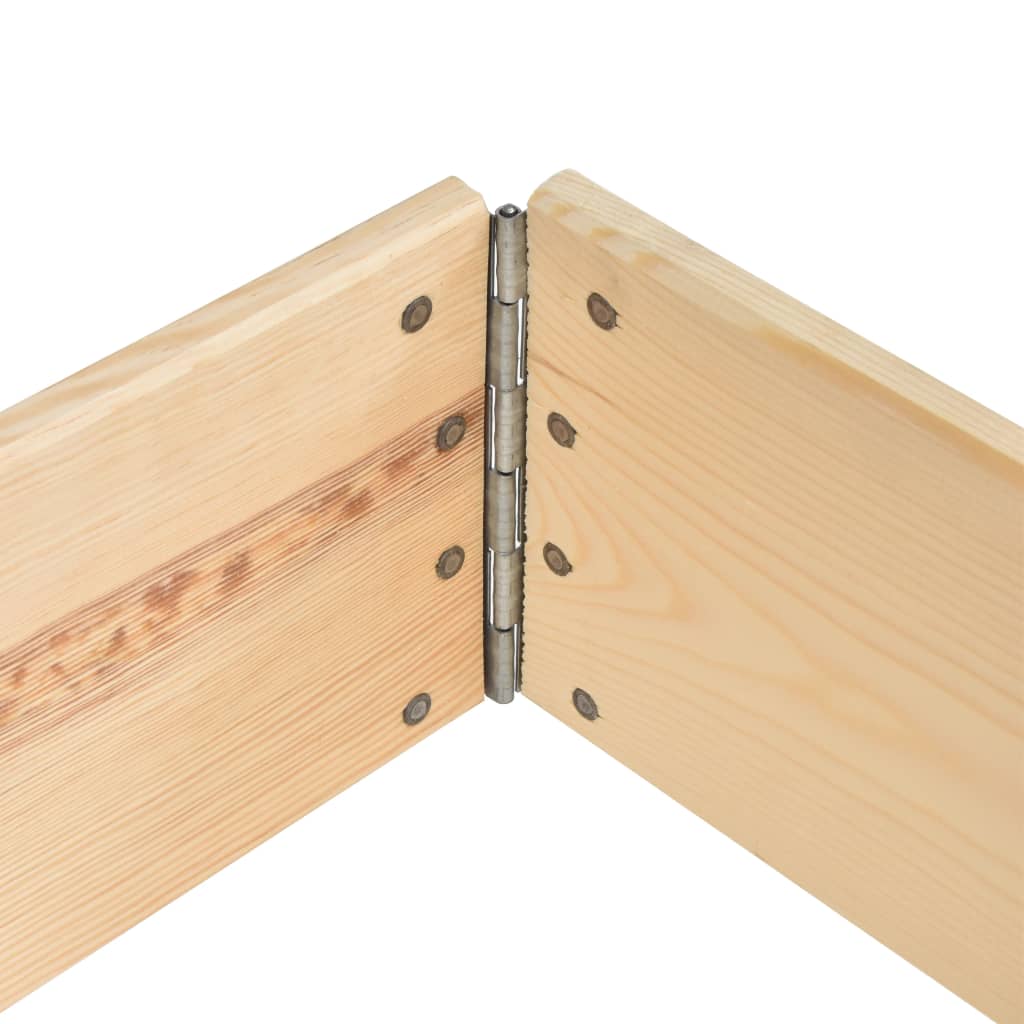 Arriate De Madera Maciza De Pino 100x100 Cm_5