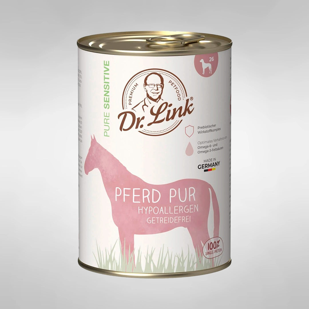 Lata De Comida Cocinada Para Perro - Carne De Caballo 100% Natural_0