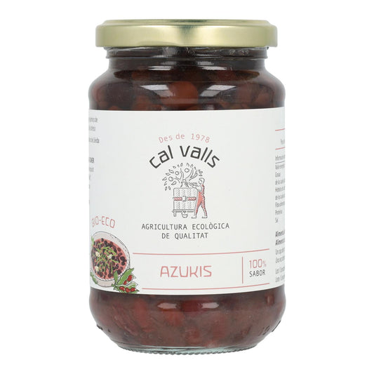 Azuki cocido en Conserva ECO Cal Valls, 290 g