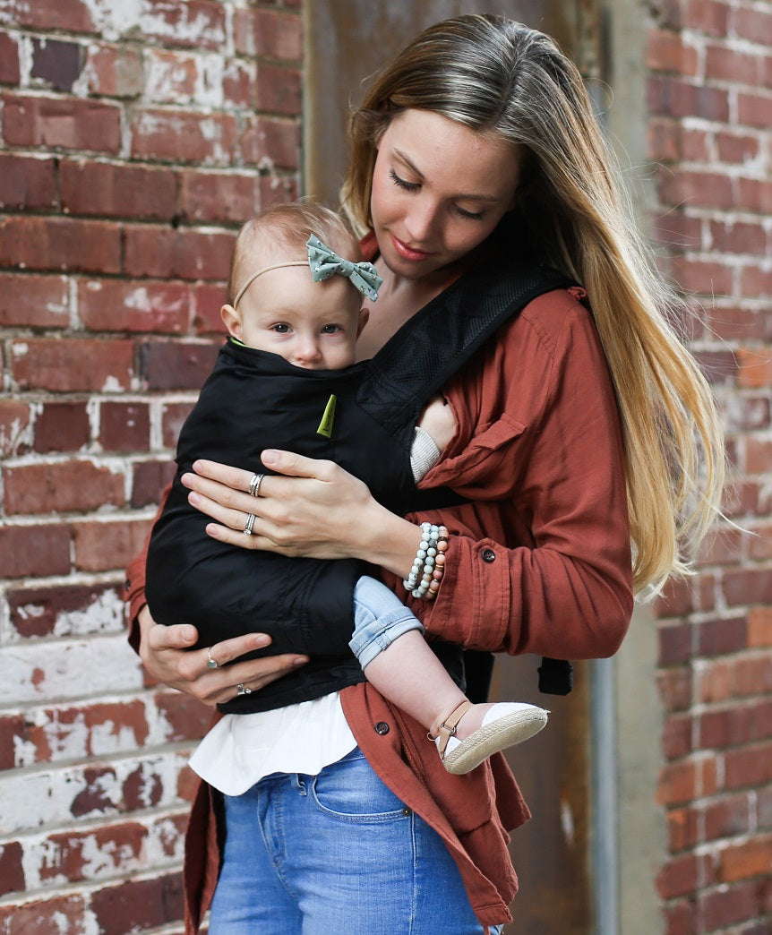 Mochila Portabebés Ligera Y Autoalmacenable, Boba Air Black