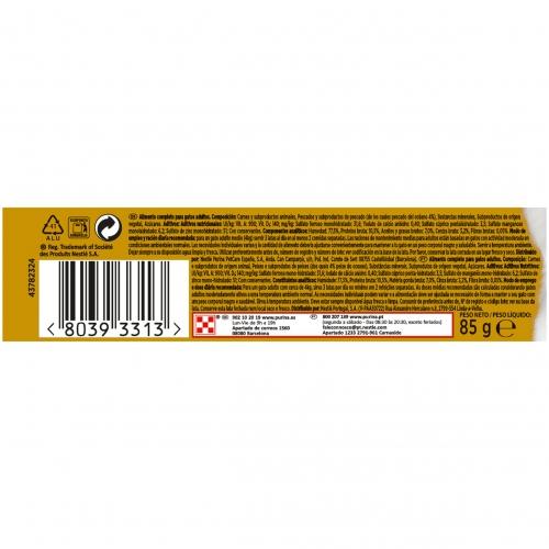 Pack 24 x GOURMET GOLD Mousse Comida húmeda Pescado del Oceano 85 g