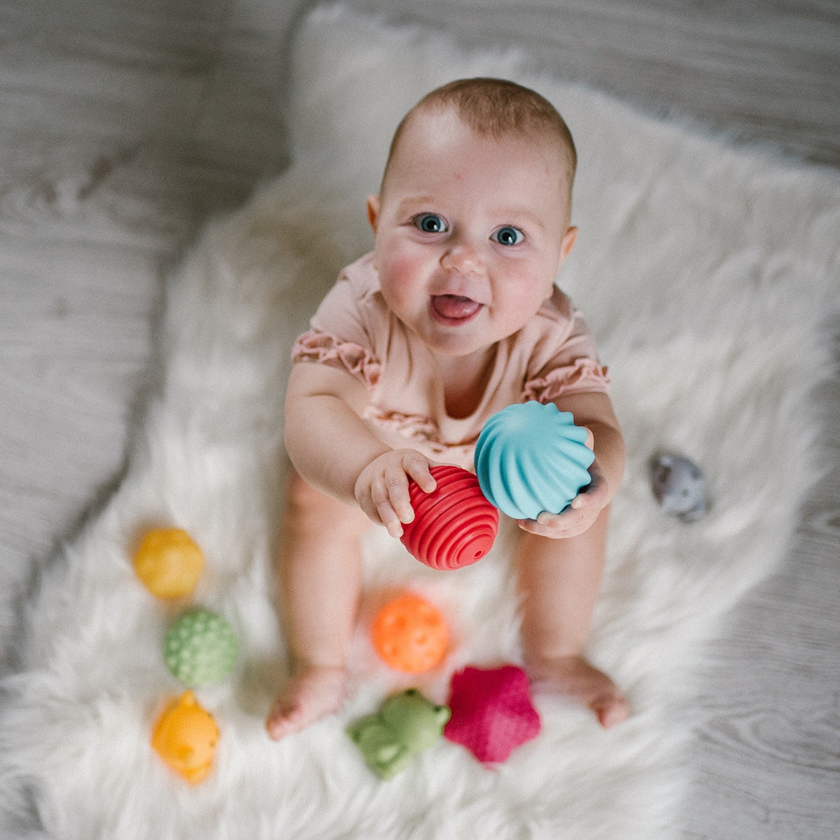 Babyono Pelotas Sensoriales Formas Y Texturas Pack 4 Unidades Default Title_5