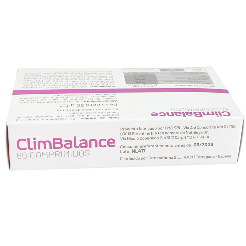 Climbalance 60 Comprimidos | Alivio Natural Para Menopausia Y Spm