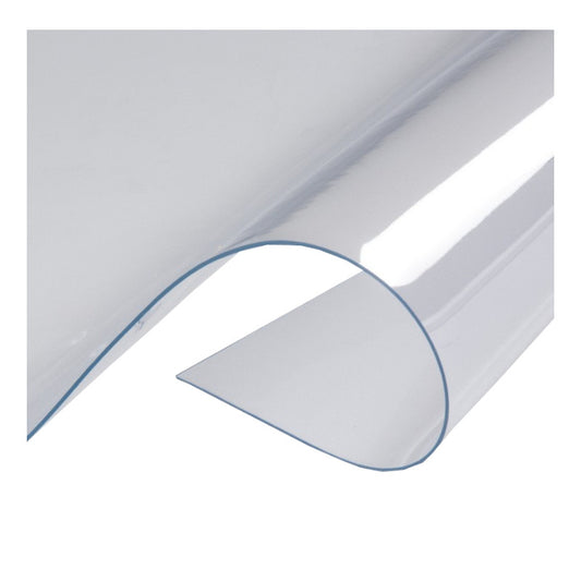 Mantel Mesa Transparente| Composición 100% Pvc| Hule| Paño De Mesa| Protector De Mueble| Grosor 30 Micrones