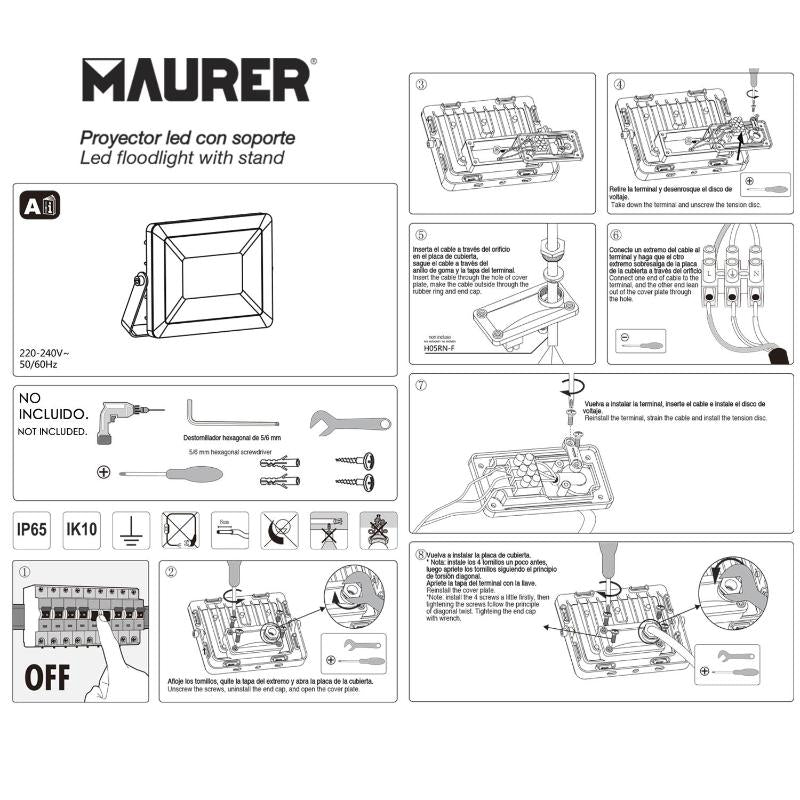 Foco Led Plano Potencia 20 Watt. 1600 Lumenes. Luz Blanca 4000ºk Protección Ip65. Cuerpo Aluminio. Foco Exteriores / Interiores
