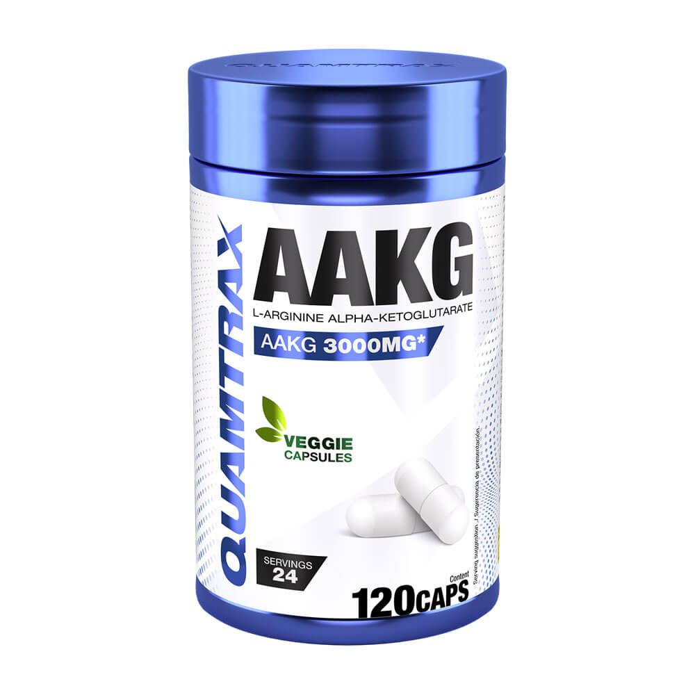 Aakg - 120 Cápsulas - Arginina - Quamtrax_0