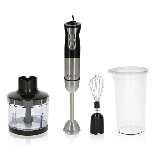 Batidora De Mano, Incluye Accesorios, 1000 W. Velocidad Regulable. Con Vaso Medidor, Picador - Triturador Y Varillas.