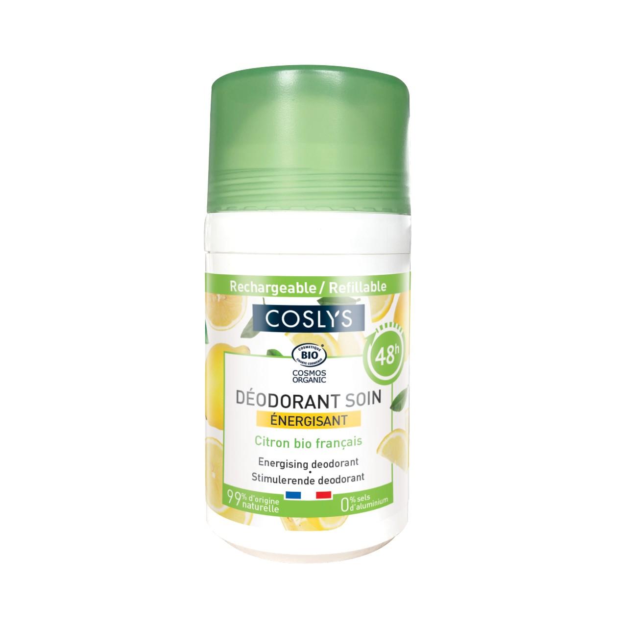 Desodorante energizante limón Coslys 50 ml