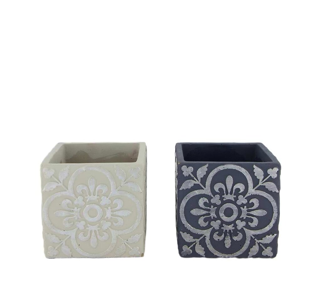 Macetero Cemento Deco 13cm_0