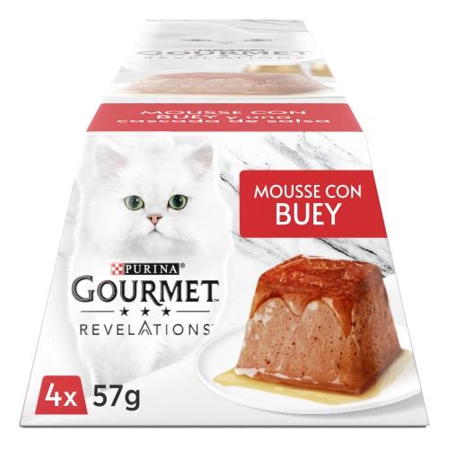 Pack 6 x GOURMET REVELATIONS Mousse Ternera  (4 x 57 g)