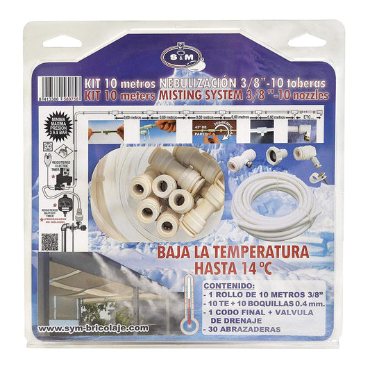 Kit nebulización 3/8"-10 toberas