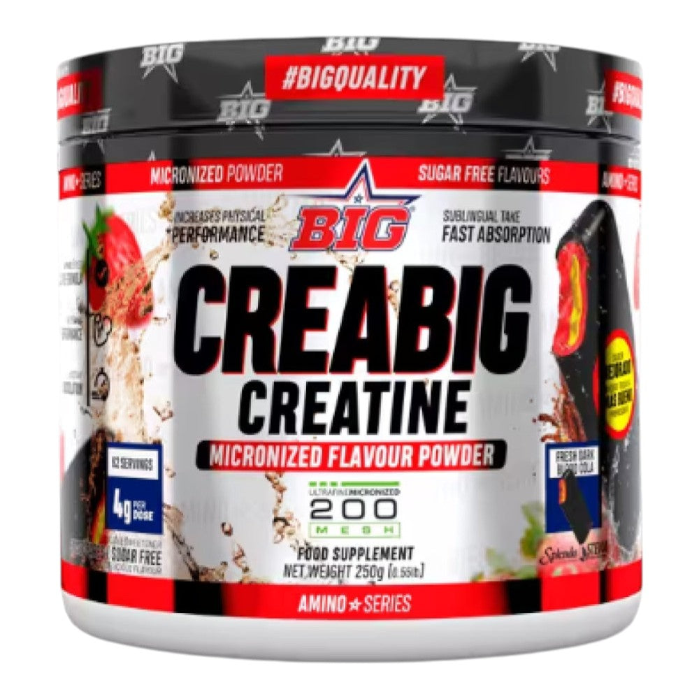 Creabig Creatine 200 Mesh 250 Gr Fresh Dark Blood Cola_0