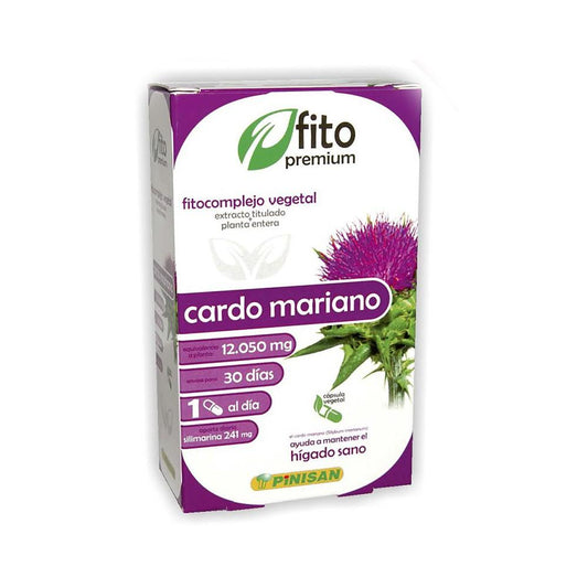 Fito Premium Cardo Mariano 30 Cápsulas Pinisan