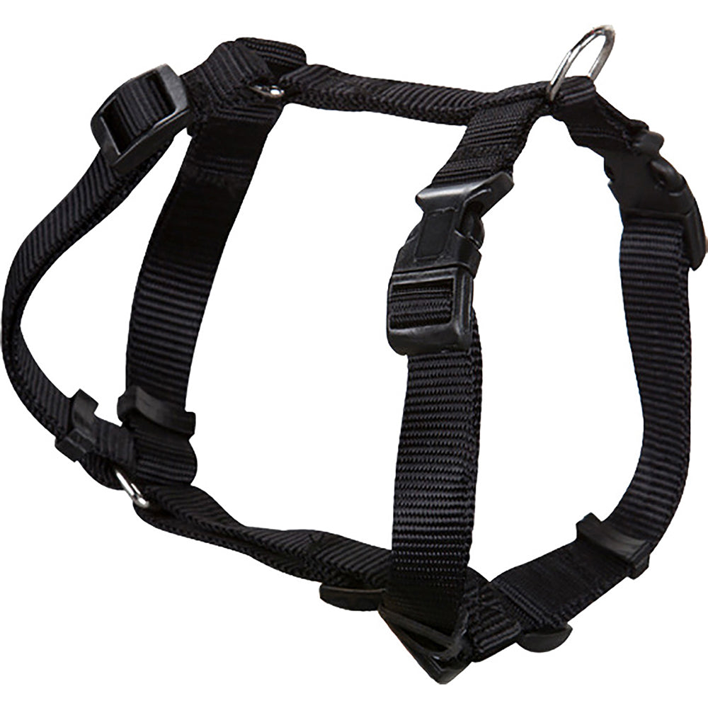 Arnés Nylon Para Perros - Negro - 18,5-25,5x33-45 Cm_0
