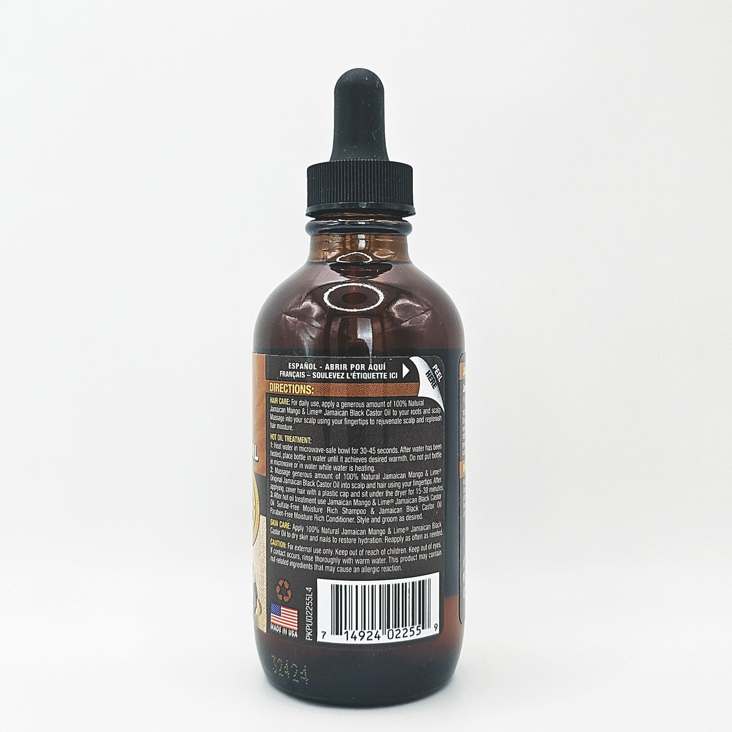 Aceite Black Castor Oil Original Jamaican M&l 118ml_2