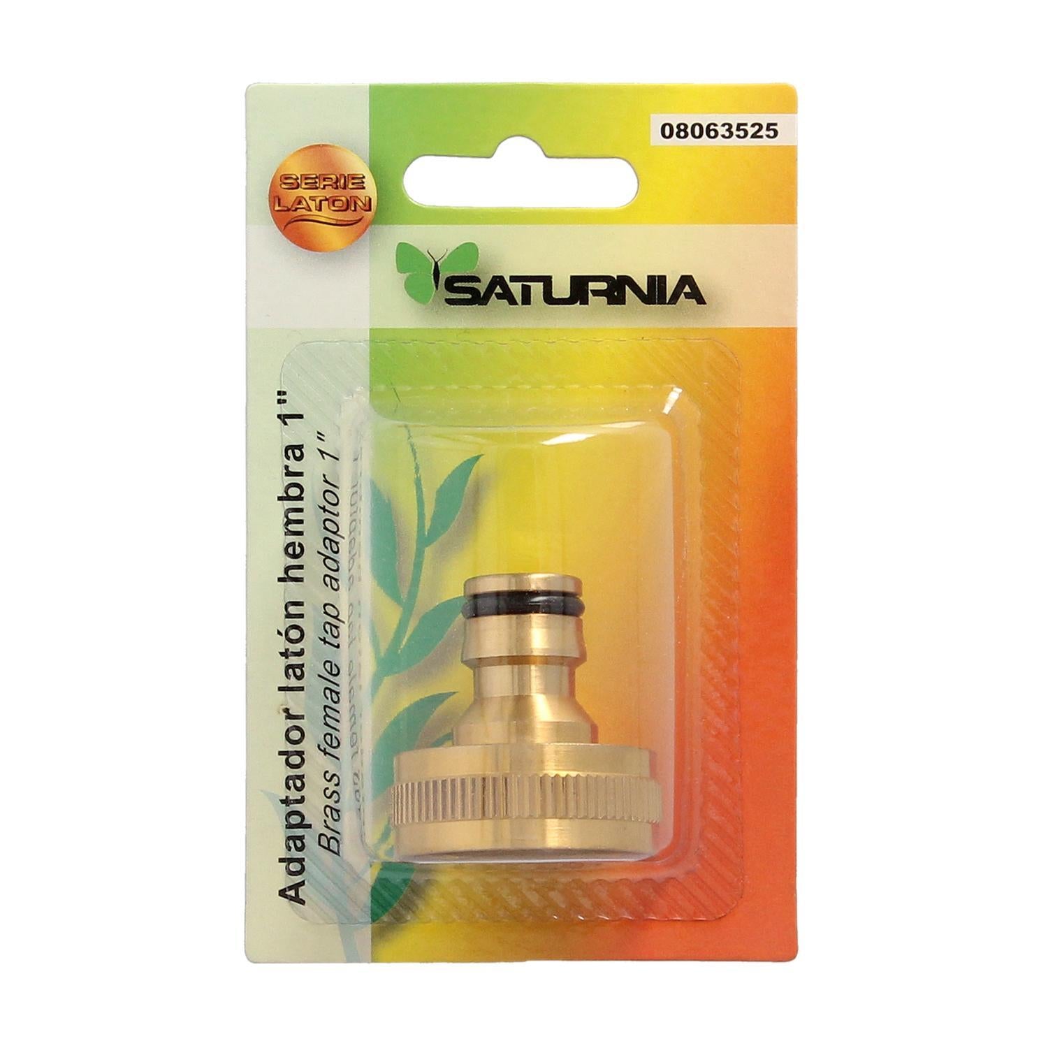 Adaptador Manguera Laton 1 Hembra