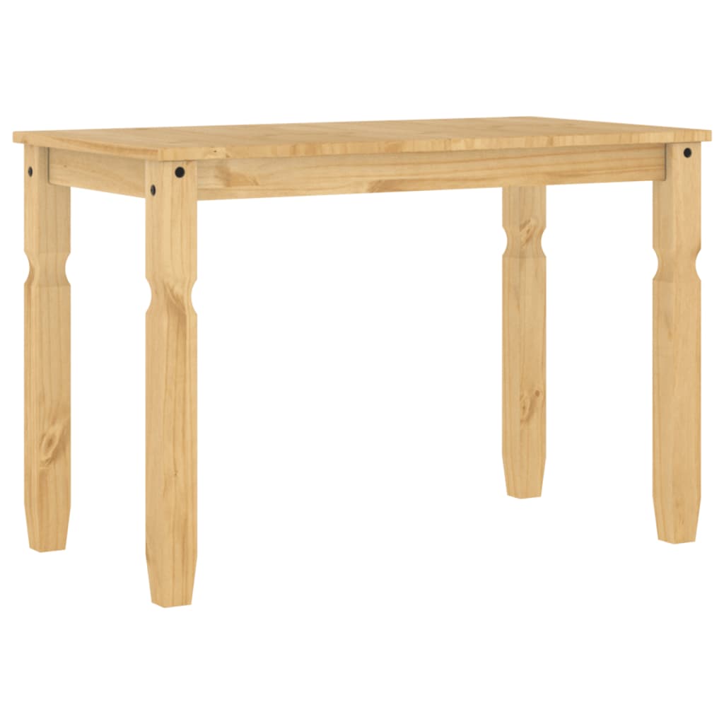 Mesa De Comedor Corona Madera Maciza De Pino 112x60x75 Cm_4
