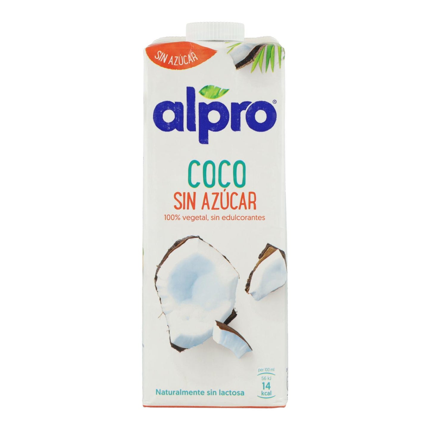 Pack 6 uds Bebida de Coco Sin azúcar Alpro 1 Litro