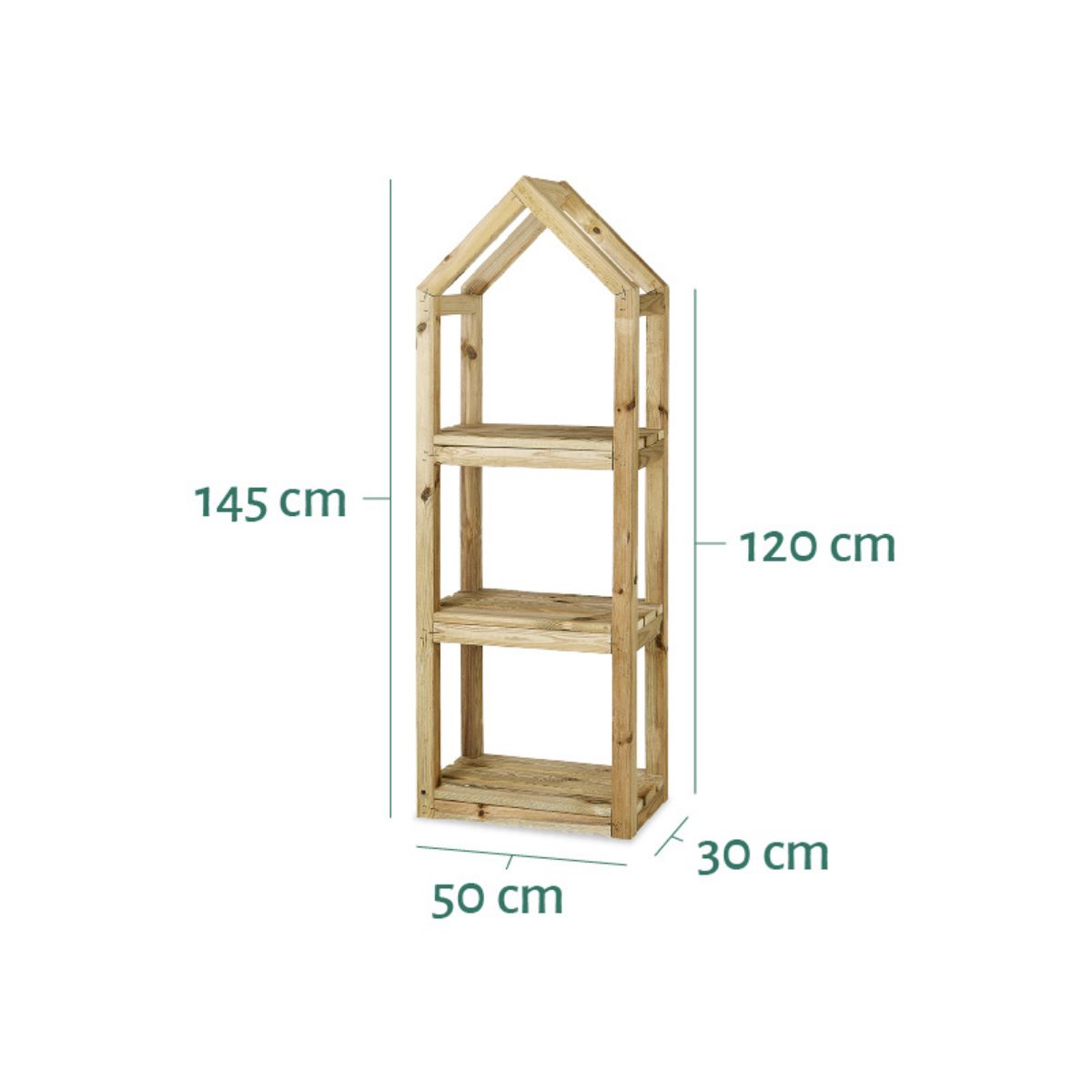 Estantería de madera Autoclave Campanile M