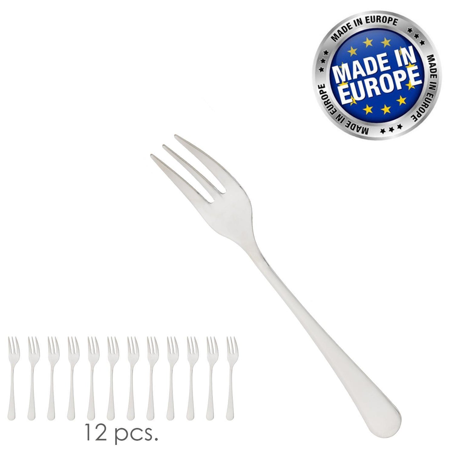 Tenedor Postre Murano 145 Mm.caja 12 Unidades