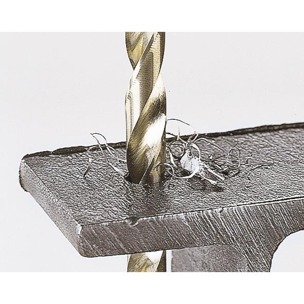 Brocas espirales HSS rectificadas con vástago redondo para metal Wolfcraft Ø 6,0 mm