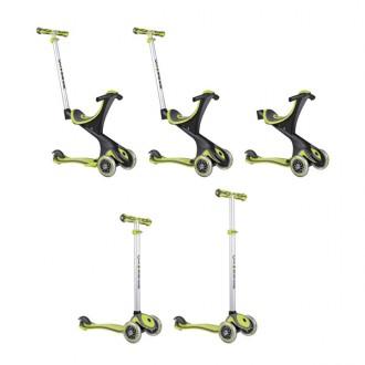 Patinete convertible Evo Comfort 5 en 1 verde Globber