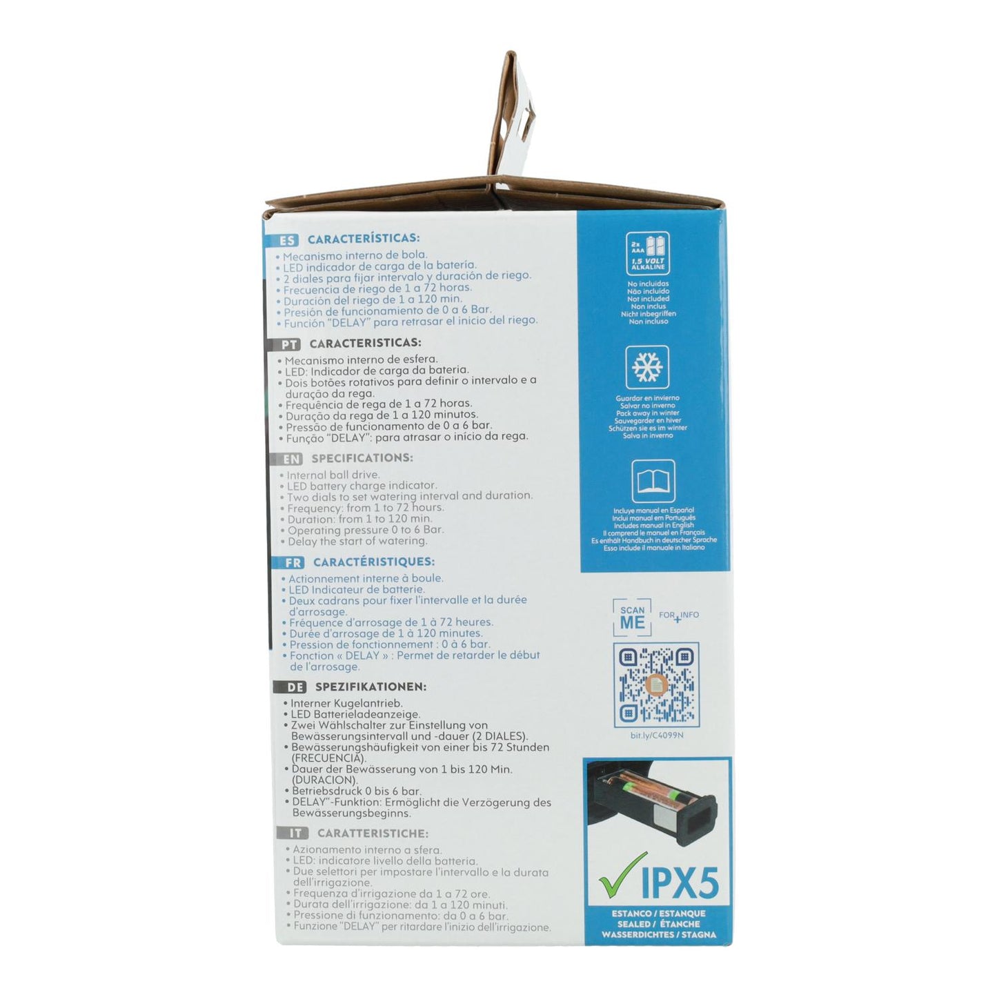 Programador de riego Aquacontrol