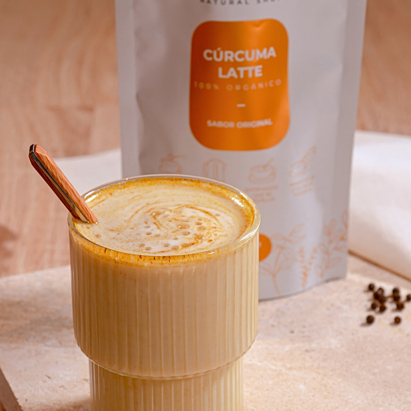 Cúrcuma Latte 100% Eco Mimar-té 100g_2