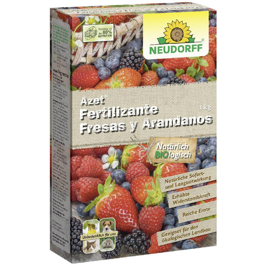 Fertilizante Fresas y Arándanos Ecológico 1 kg Neudorff