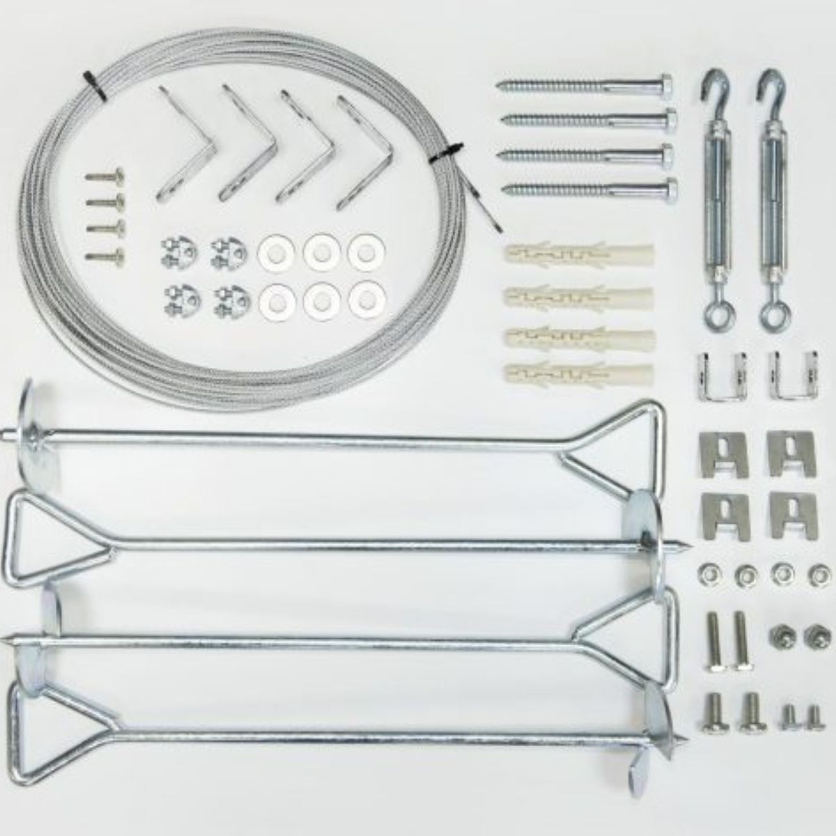 Kit de anclaje para invernaderos