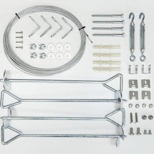 Kit de anclaje para invernaderos