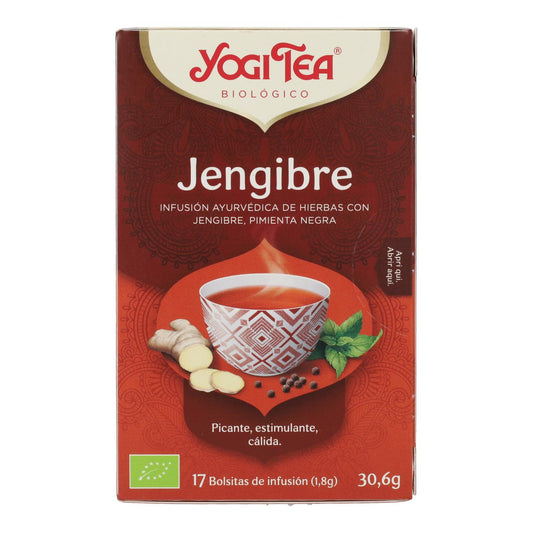 Yogi Tea BIO Jengibre, 17 bolsitas