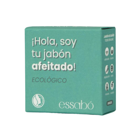 Jabón Eco para Afeitado y Barba, 120g Essabó